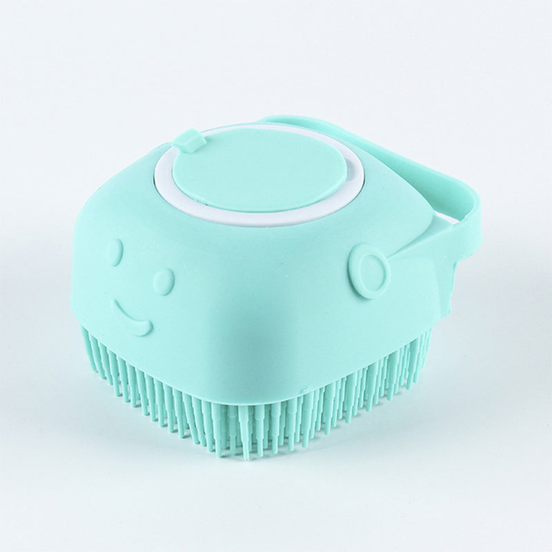 Pet Dog Shampoo Massager Brush Cat Massage Comb Grooming Scrubber Shower Brush for Bathing Short Hair Soft Silicone Brushes